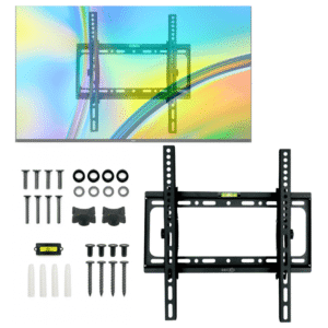 Soporte de TV Gecko 26-65" | Fijo con Inclinación, Universal y Firme, Instalación Sencilla
